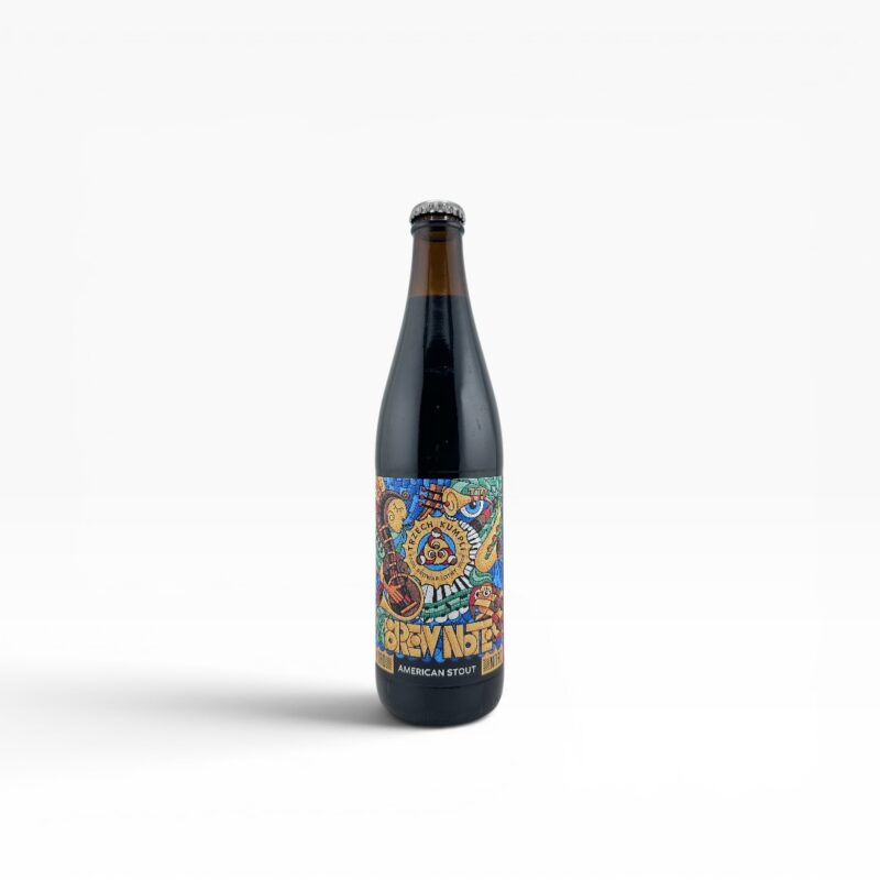 Trzech Kumpli - Brew Note American Stout 500ml Butelka Bezzwrotna