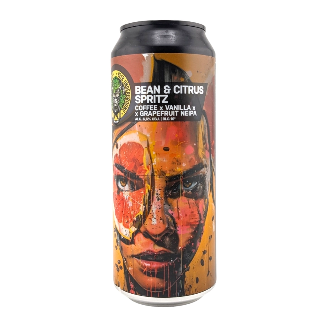 Piwne Podziemie Bean & Citrus Spritz - Coffee & Vanilla & Grapefruit NEIPA