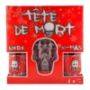 DU BOCQ TÊTE DE MORT XMAS x 4 - Zestaw Świąteczny z Limitowaną Szklanką