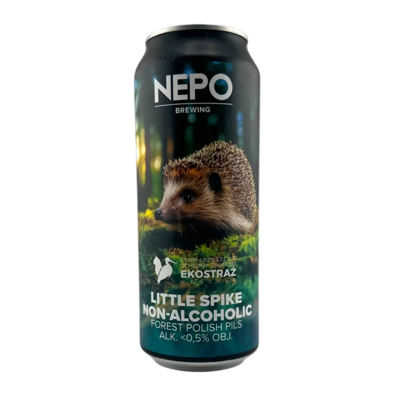 Nepomucen - Little Spike Non-Alcoholic Forest Polish Pils 500ml Puszka z Kaucją