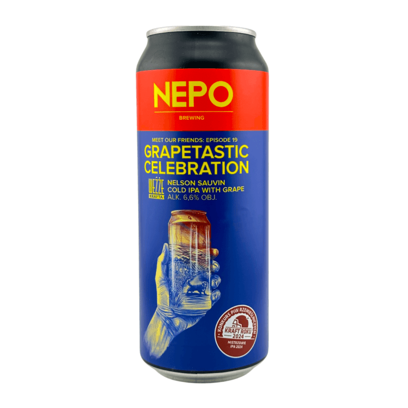 Nepomucen - Grapetastic Celebration Nelson Sauvin Cold IPA with Grapes 500ml