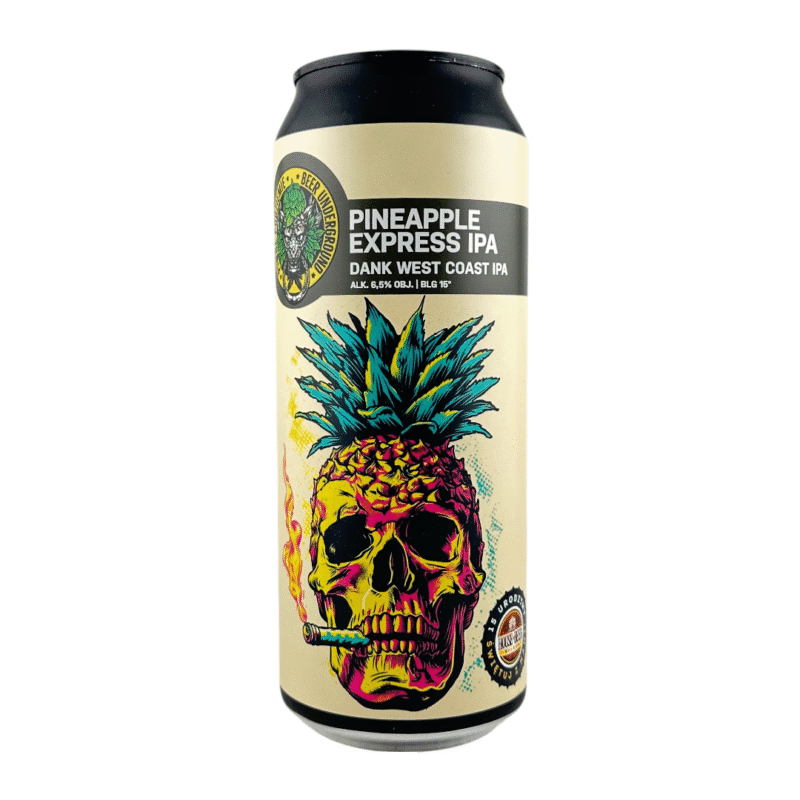Piwne Podziemie - Pineapple Express IPA 500mll