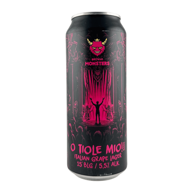 Monsters - O Tiole Mio! 2025 Italian Grape Lager 500ml