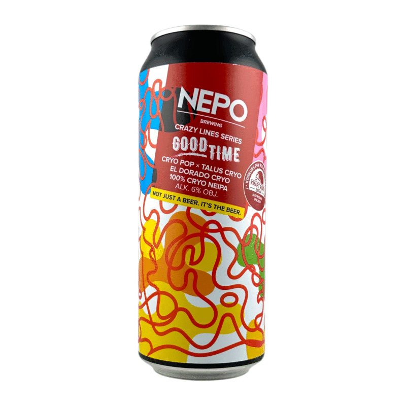 Nepomucen - Crazy Lines Good Time 100% Cryo NEIPA 500ml