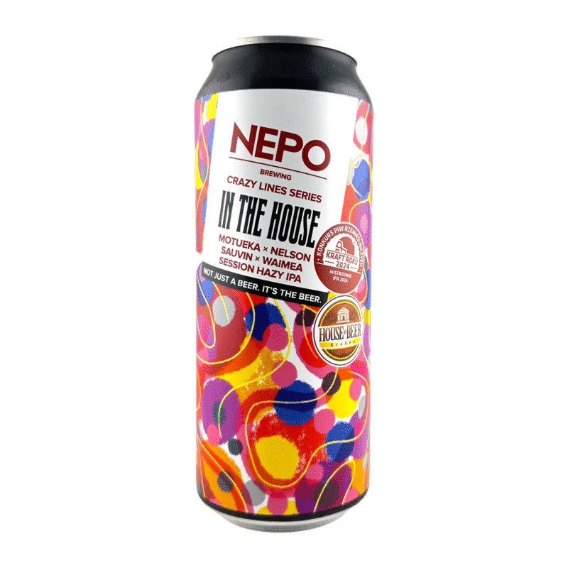 Nepomucen/House Of Beer - Crazy Lines In The House Hazy IPA 500ml
