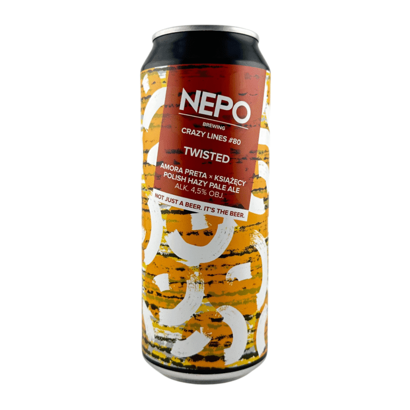 Nepomucen - Crazy Lines #80 Twisted Polish Hazy Pale Ale (Amore Preta, Książęcy) 500ml