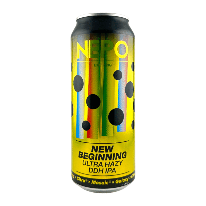 Nepomucen - New Beginning Ultra Hazy DDH IPA 500ml