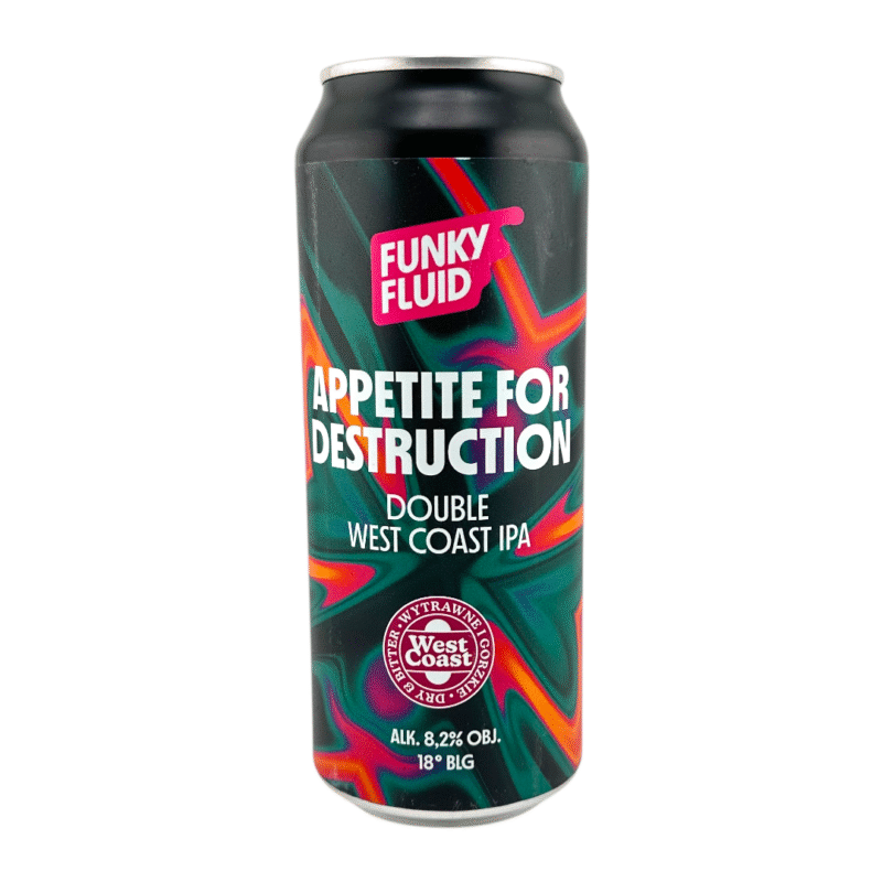 Funky Fluid - Appetite For Destruction Double West Coast IPA 500ml