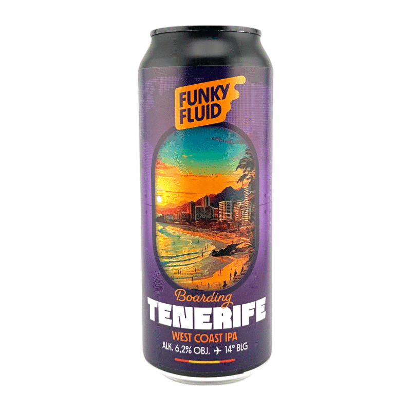 Funky Fluid - Boarding Tenerife West Coast IPA 500ml
