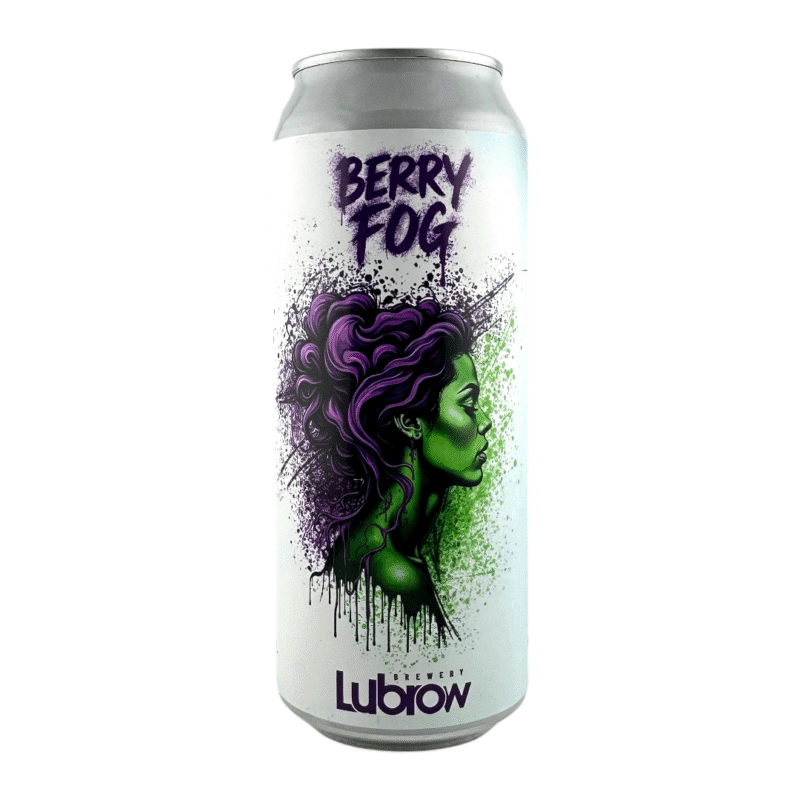 Lubrow - Berry Fog Grodziskie z Jagodą Kamczacką i Rozmarynem 500ml