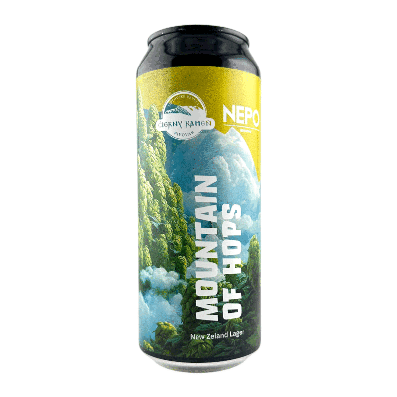Nepomucen - Mountain Of Hops Cierny Kamen Pivovar New Zealand Lager 500ml