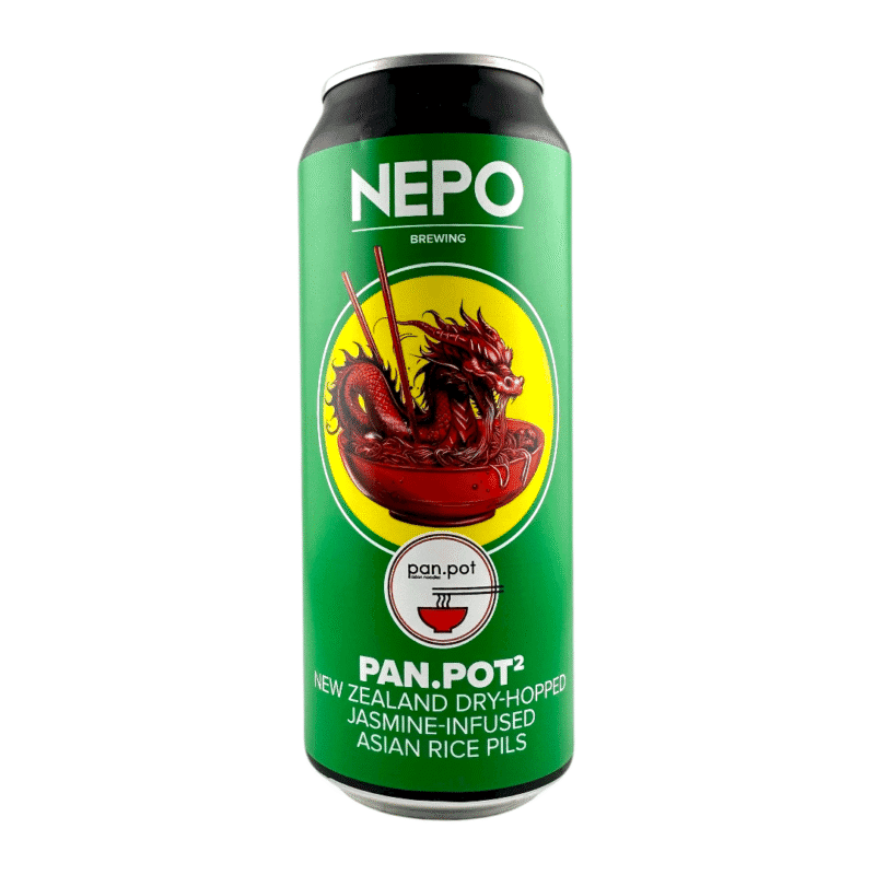 Nepomucen - Pan.Pot 2 New Zealand Dry-Hopped Jasmine-Infused Asia Rice Pils 500ml