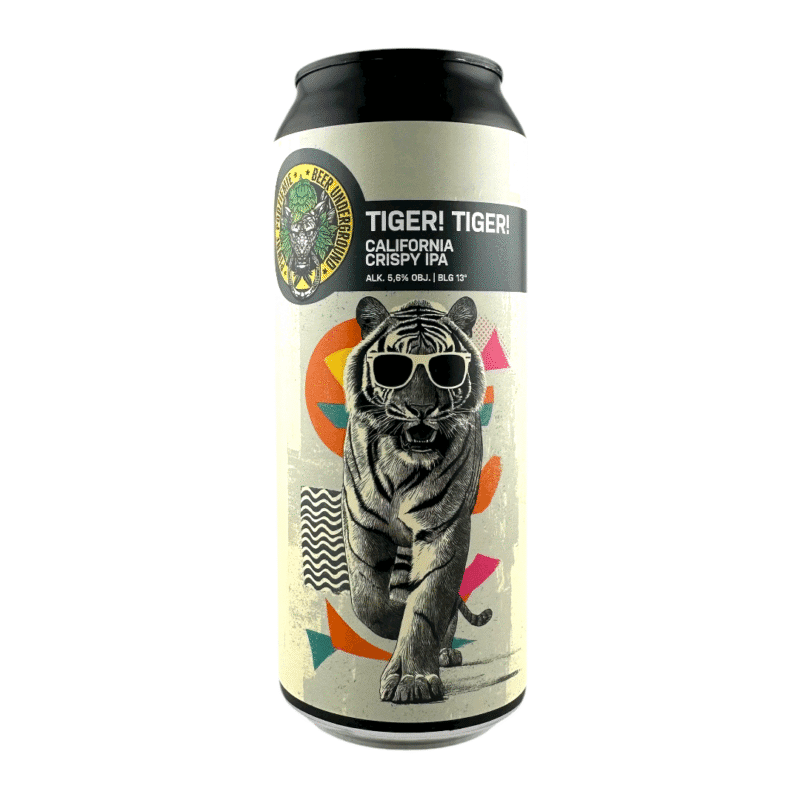 Piwne Podziemie - Tiger! Tiger! California Crispy IPA 500ml