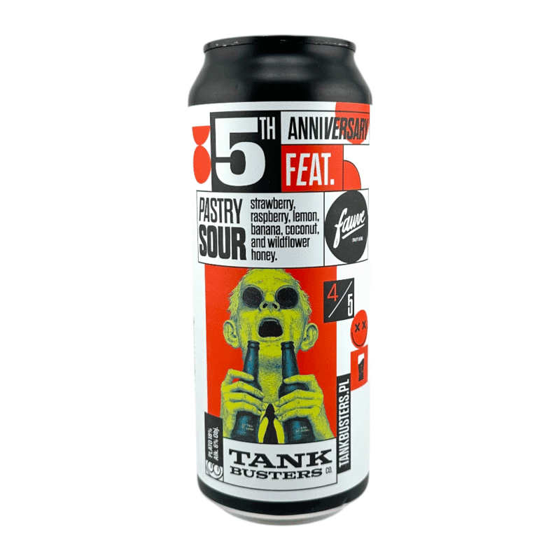 Tankbusters - 5th Anniversary FAUVE Pastry Sour 500ml