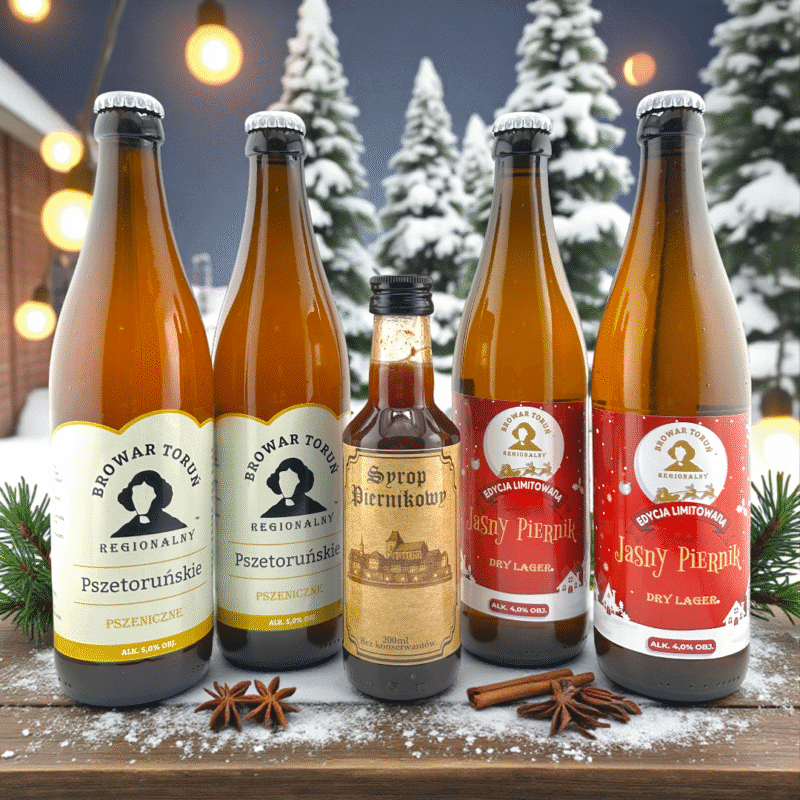 Zestaw piw do grzanca