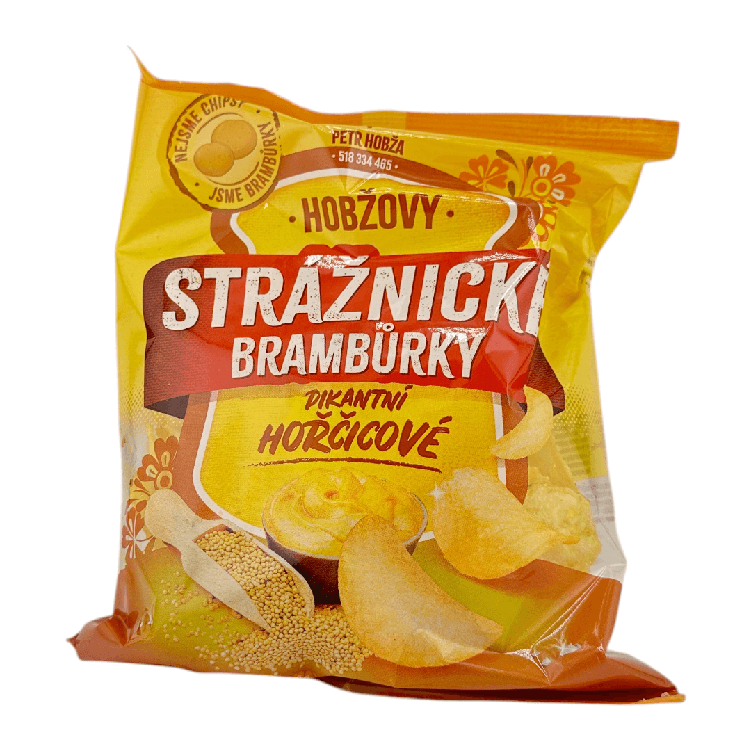 Strażnicke - Bramburky Musztardowe Chipsy 60 g