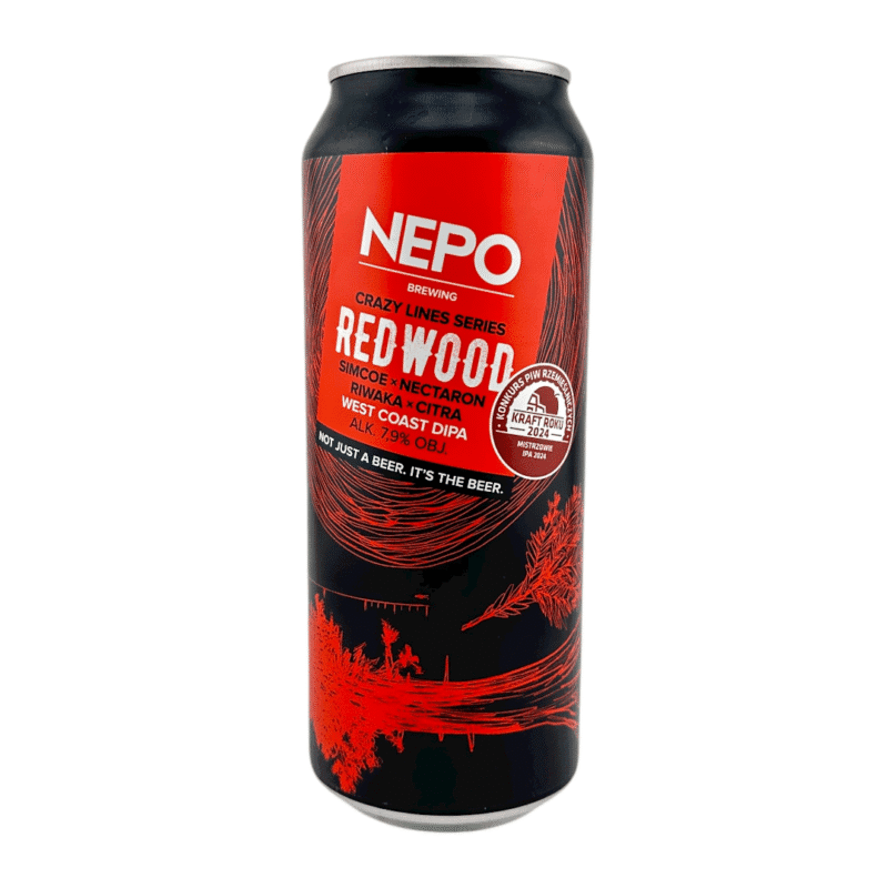 Nepomucen - Crazy Lines Series Redwood West Coast DIPA 500 ml