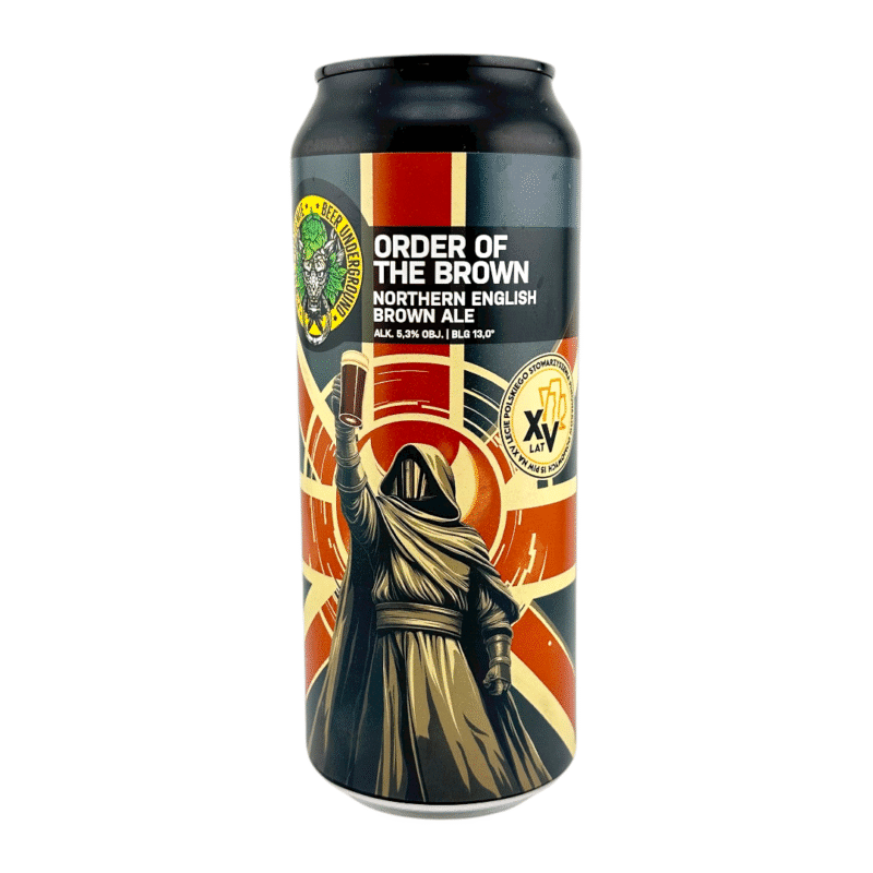 Piwne Podziemie - Order Of The Brown Northern English Brown Ale 500 ml