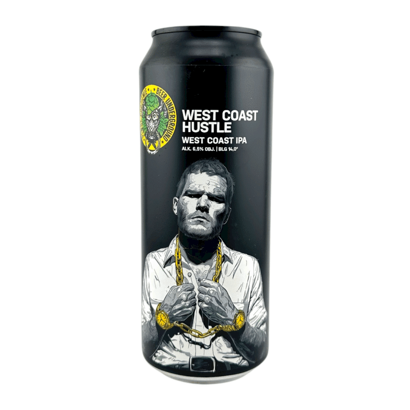 Piwne Podziemie - West Coast Hustle West Coast IPA 500 ml