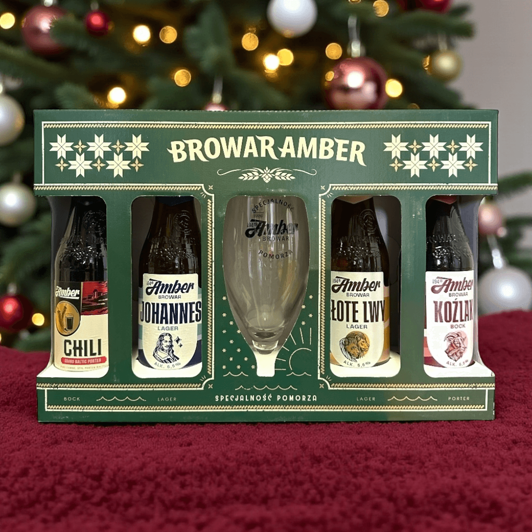 Świąteczny Zestaw Prezentowy Browar Amber