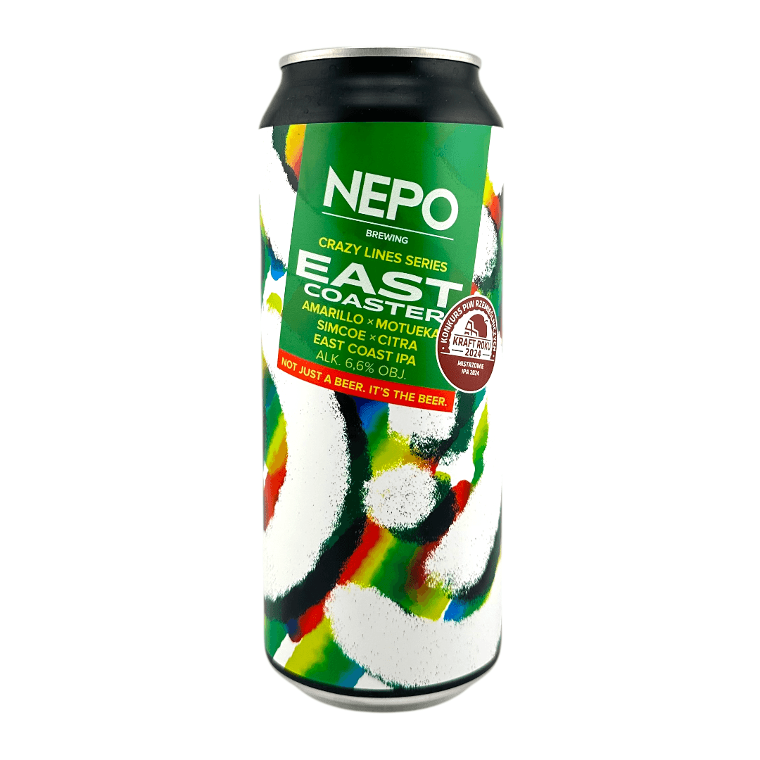 Nepomucen – Crazy Lines East Coaster IPA 500ml