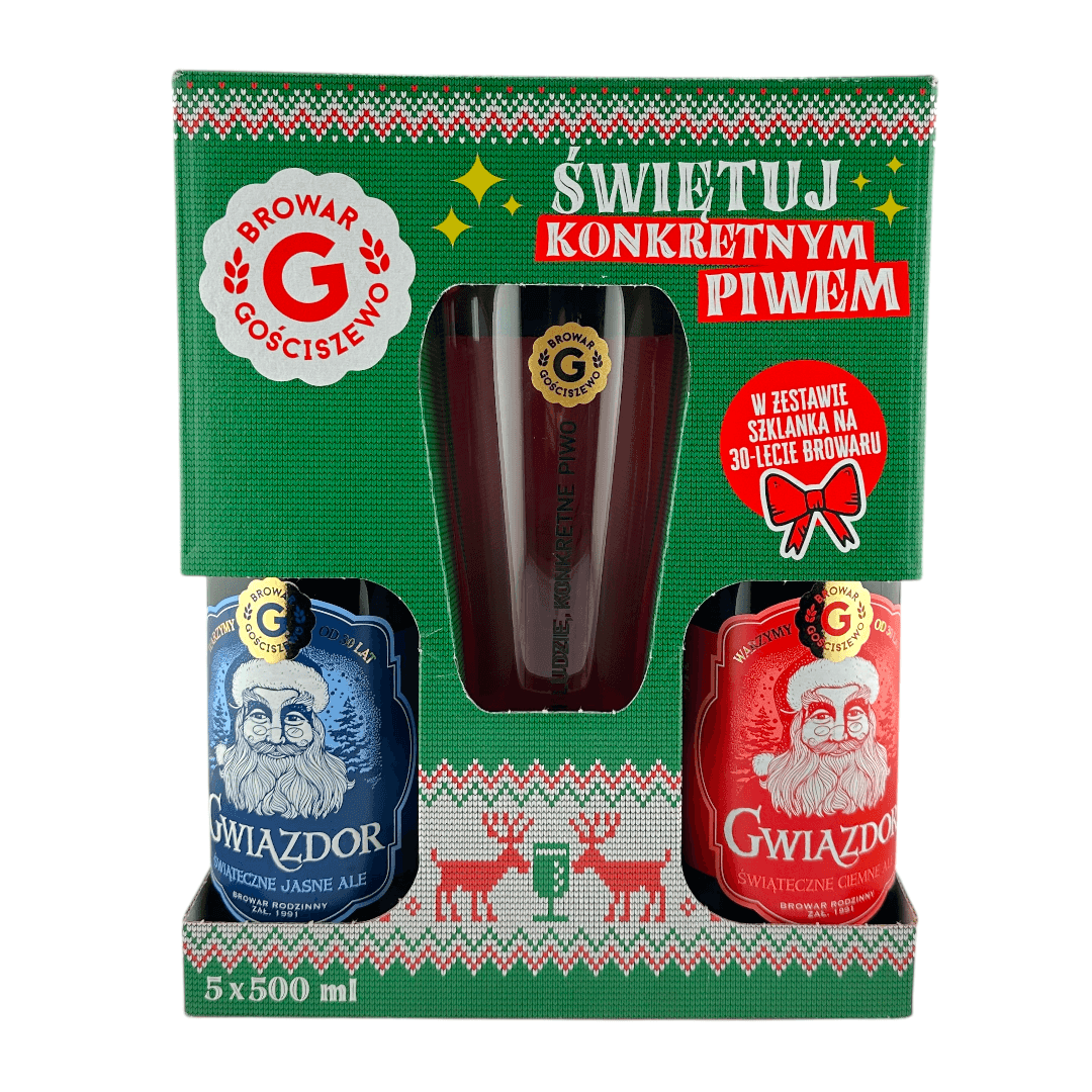 Zestaw Świąteczny Browaru Gościszewo