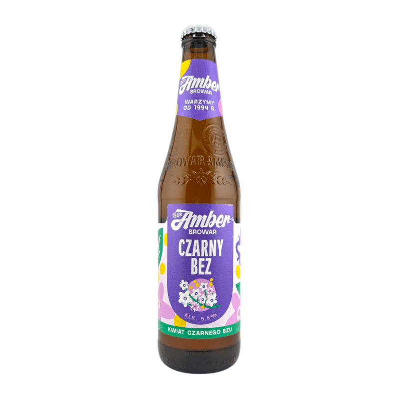 Amber - Czarny Bez Lager 500ml