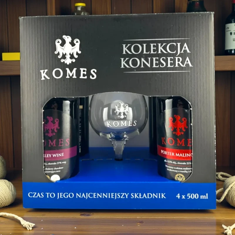 Komes – Kolekcja Konesera 4×500 ml + Pokal