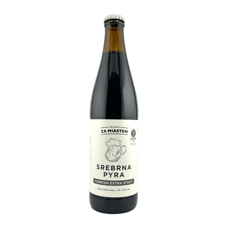 Za Miastem - Srebrna Pyra Foreign Extra Stout 500ml