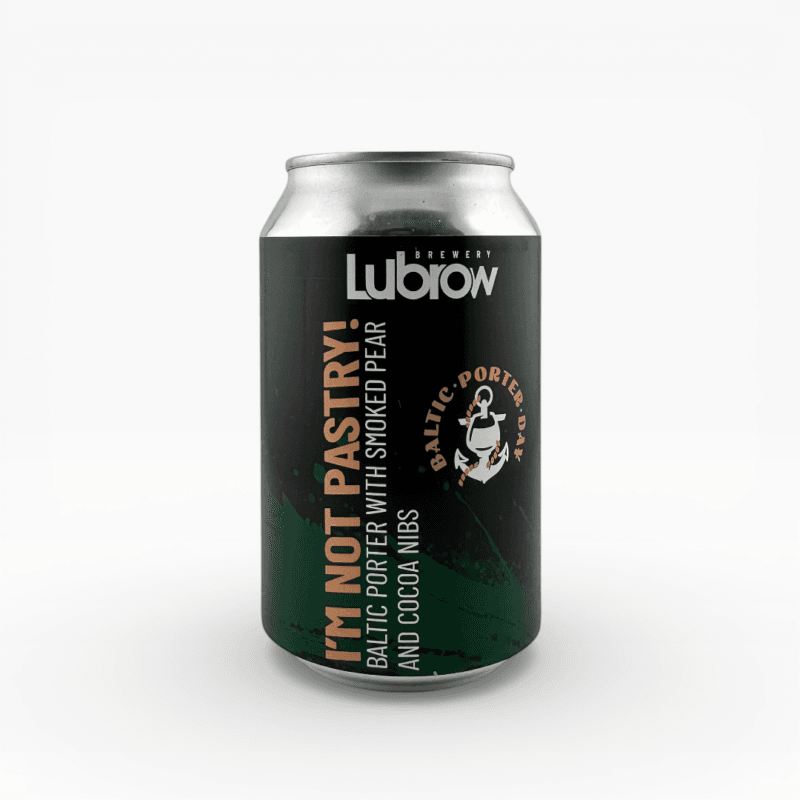 Lubrow - I'm not Pastry! Smoked Pear Baltic Porter 330ml Puszka z Kaucją