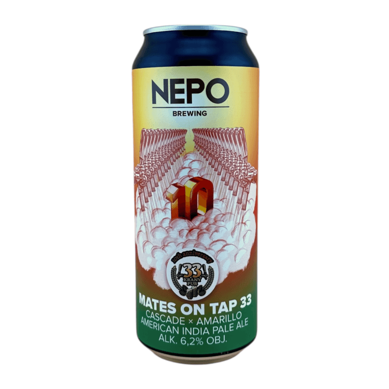 Nepomucen - Mates On Tap 33 Krany AIPA 500ml Puszka z Kaucją