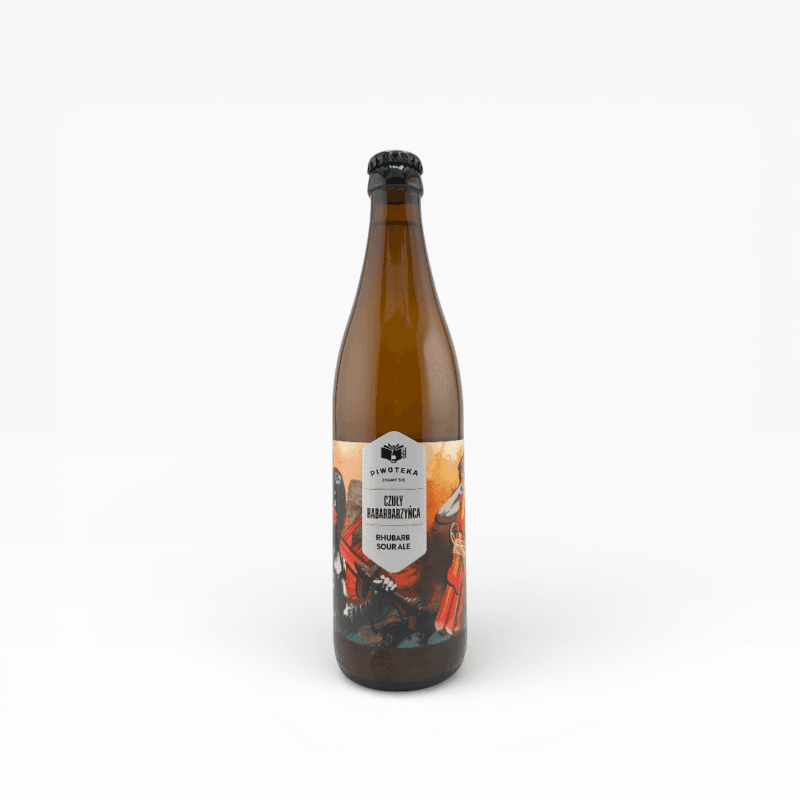 Piwoteka - Czuły Rabarbarzyńca Bezalkoholowe Rhubarb Sour Ale 500ml