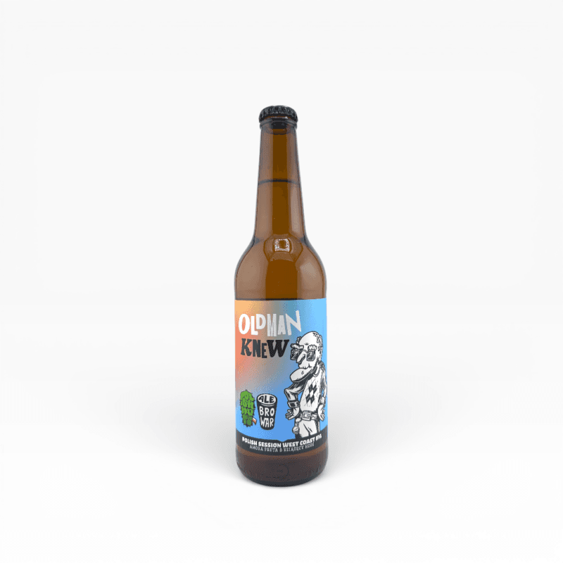 AleBrowar - Oldman Knew Session Polish Session West Coast IPA 500ml