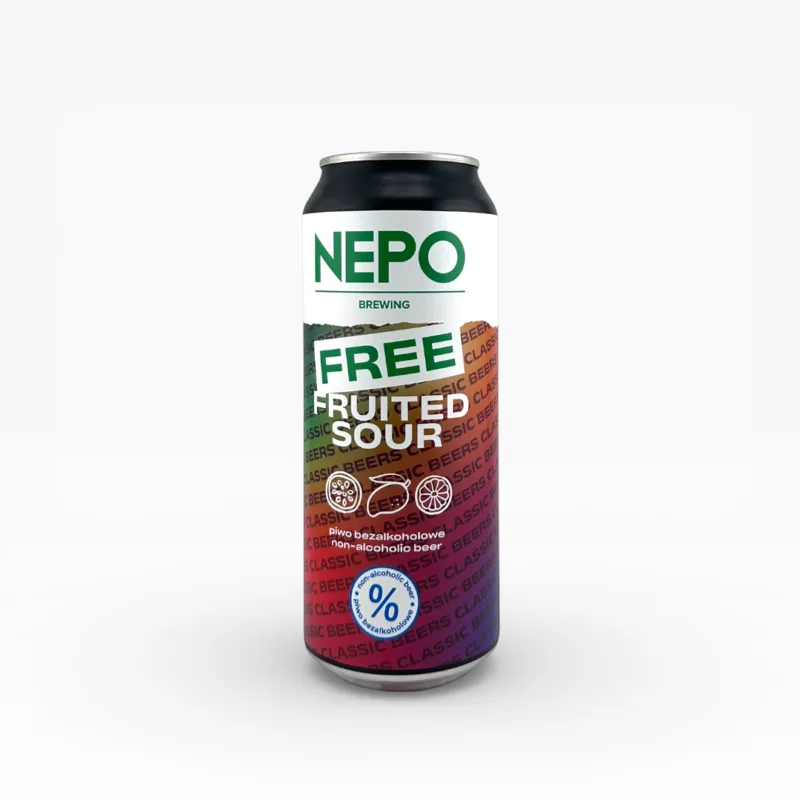 Nepomucen - FREE Fruited Sour 500ml Puszka z Kaucją