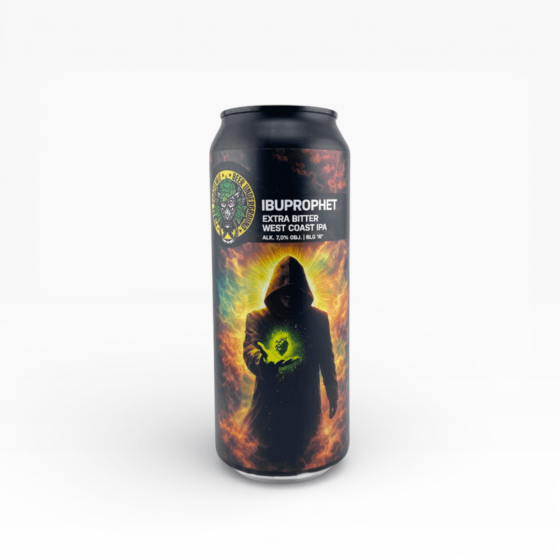 Piwne Podziemie - IBUprophet Extra Bitter West Coast IPA 500ml Puszka z Kaucją