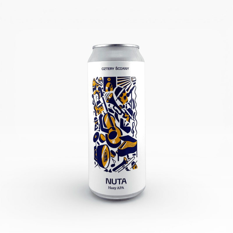 Cztery Ściany - Nuta Hazy APA 500ml Puszka z Kaucją