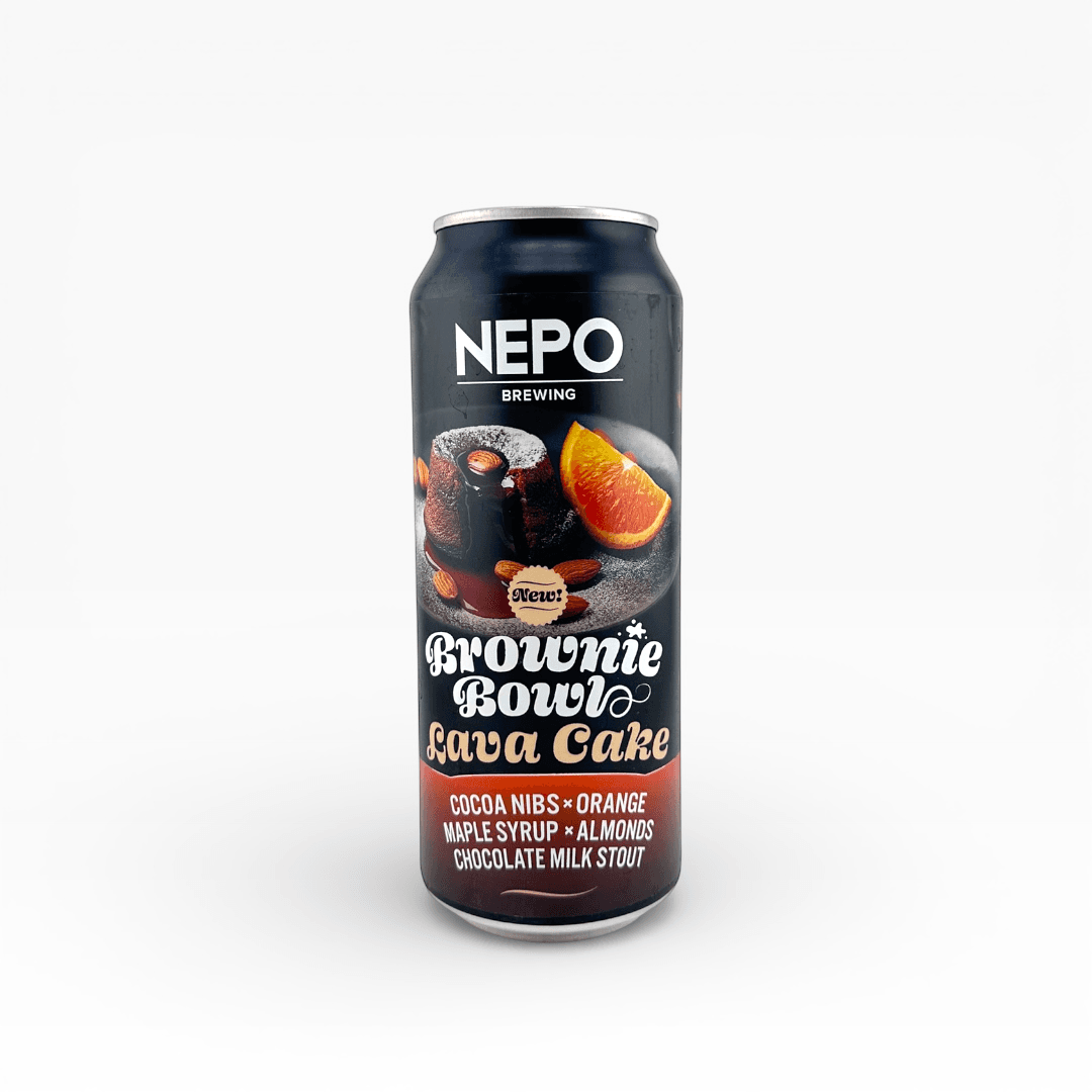 Nepomucen - Brownie Bowl Lava Cake Chocolate Milk Stout 500ml Puszka z Kaucją