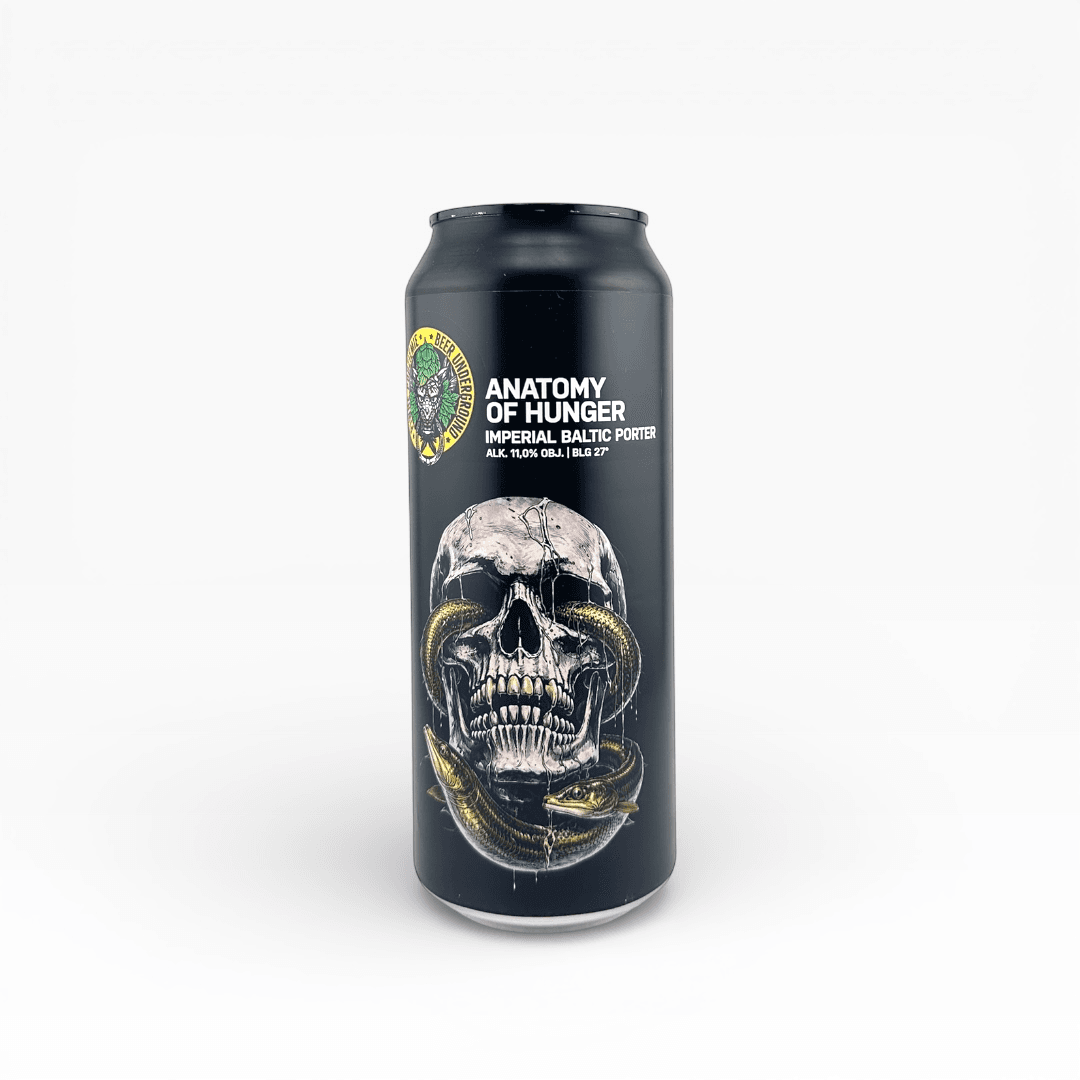 Piwne Podziemie - Anatomy of Hunger Imperial Baltic Porter 500ml Puszka z Kaucją