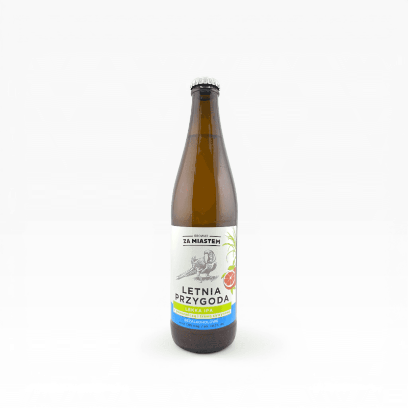 Za Miastem - Letnia Przygoda Bezalkoholowa IPA 500ml