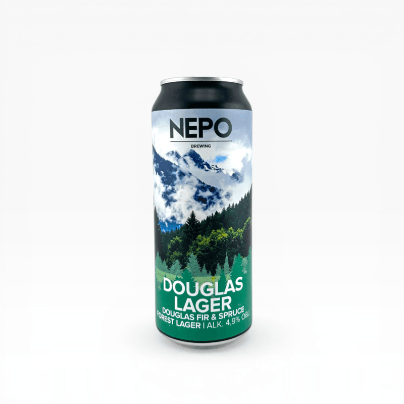 Nepomucen - Douglas Lager Forest Lager 500ml Puszka z Kaucją