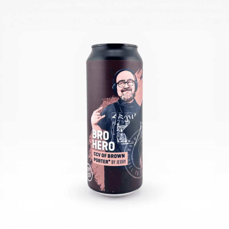 Brokreacja - BroHero Jerry Coccoa Coffee Vanilla Brown Porter 500ml