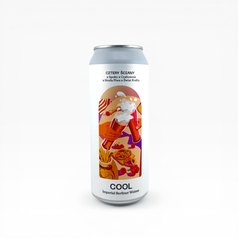 Cztery Ściany - Cool Imperial Berliner Weisse 500ml Puszka z Kaucją