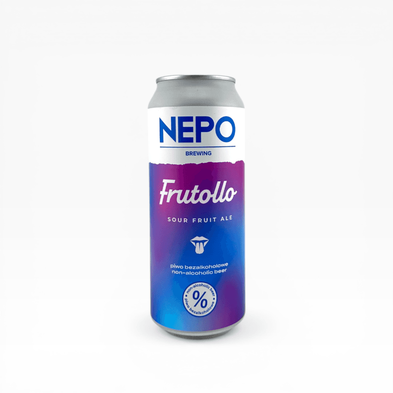 Nepomucen - Frutollo Non-Alcoholic Sour Fruit Ale 500ml Puszka z Kaucją