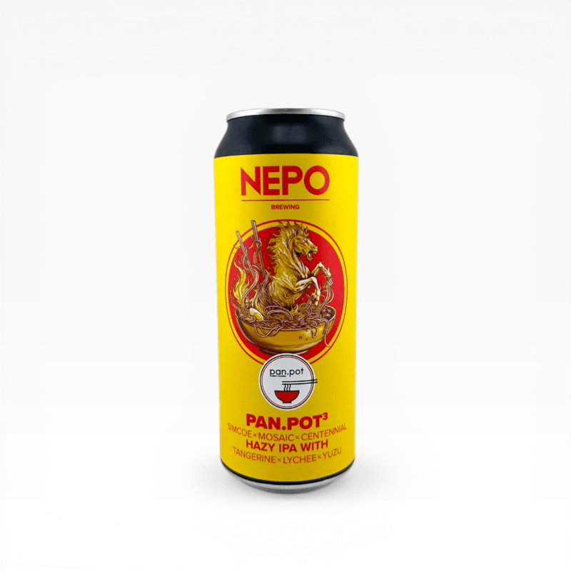 Nepomucen - Pan.Pot 3 Hazy IPA With Tangerine, Lychee and Yuzu 500ml Puszka z Kaucją