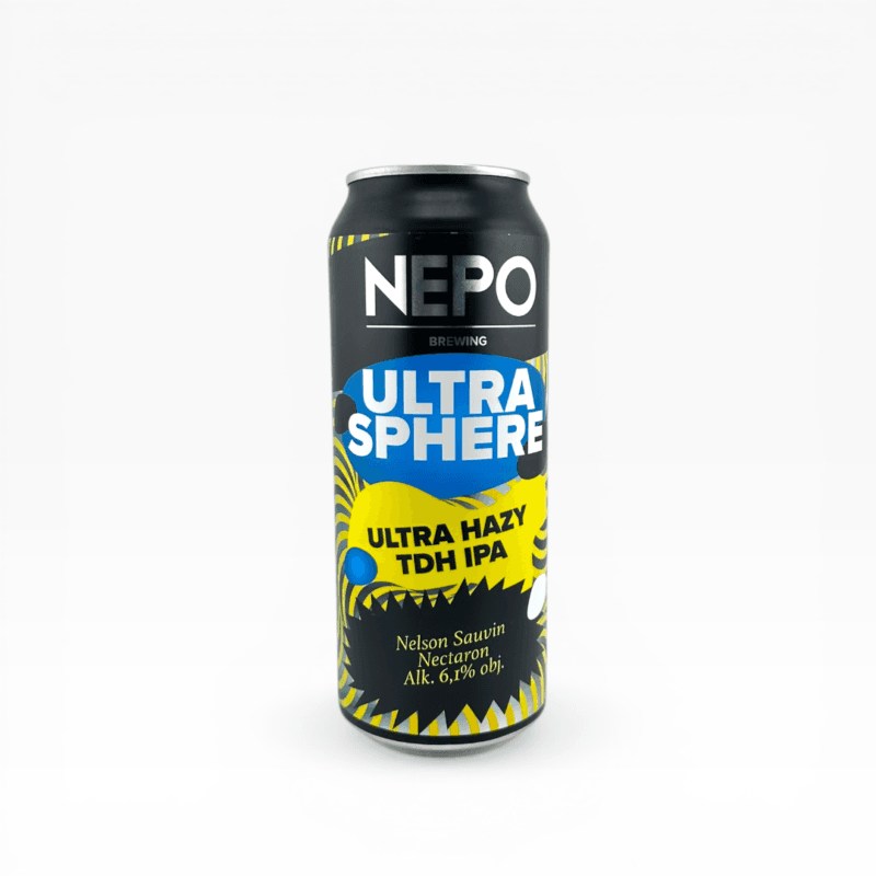 Nepomucen - Ultrasphere Ultra Hazy TDH IPA 500ml Puszka z Kaucją
