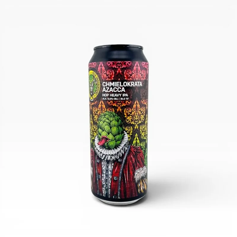 Piwne Podziemie - Chmielokrata Azacca Hop Heavy IPA 500ml puszka z kaucją