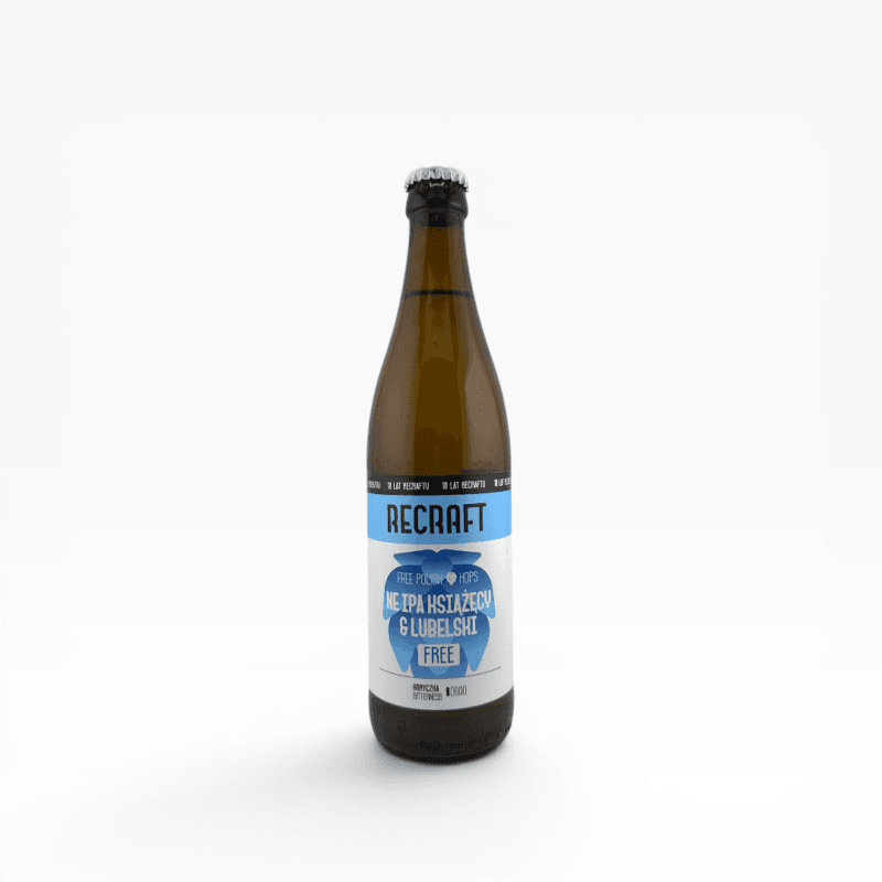 Recraft - Bezalkoholowe Free Polish Hops NEIPA Książęcy x Lubelski 500ml
