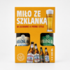 Miłosław - Zestaw Prezentowy 4 x 500ml + Szklanka
