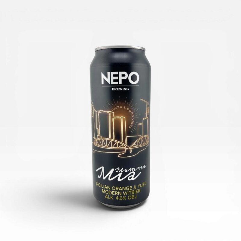 Nepomucen - Mamma Mia Sicilian Orange & Yuzu Modern Witbier 500ml Puszka z Kaucją