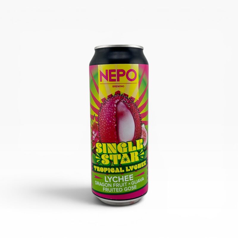 Nepomucen - Single Star Tropical Lychee Fruited Gose 500ml Puszka z Kaucją